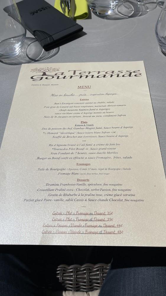 La Terrasse Gourmande - Menu Image 2